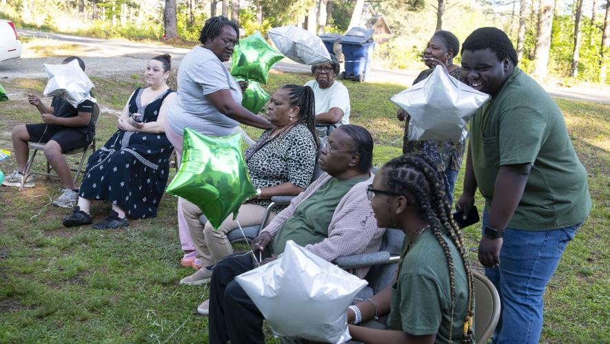 PHOTOS: Balloon release for Michael Thompson a year after reported missing
