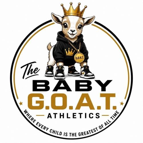 Baby G.O.A.T Athletics logo