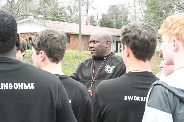 PHOTOS: Dadeville still working despite not having coach