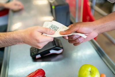 Receipts are printed on thermal paper, which often contains bisphenols.