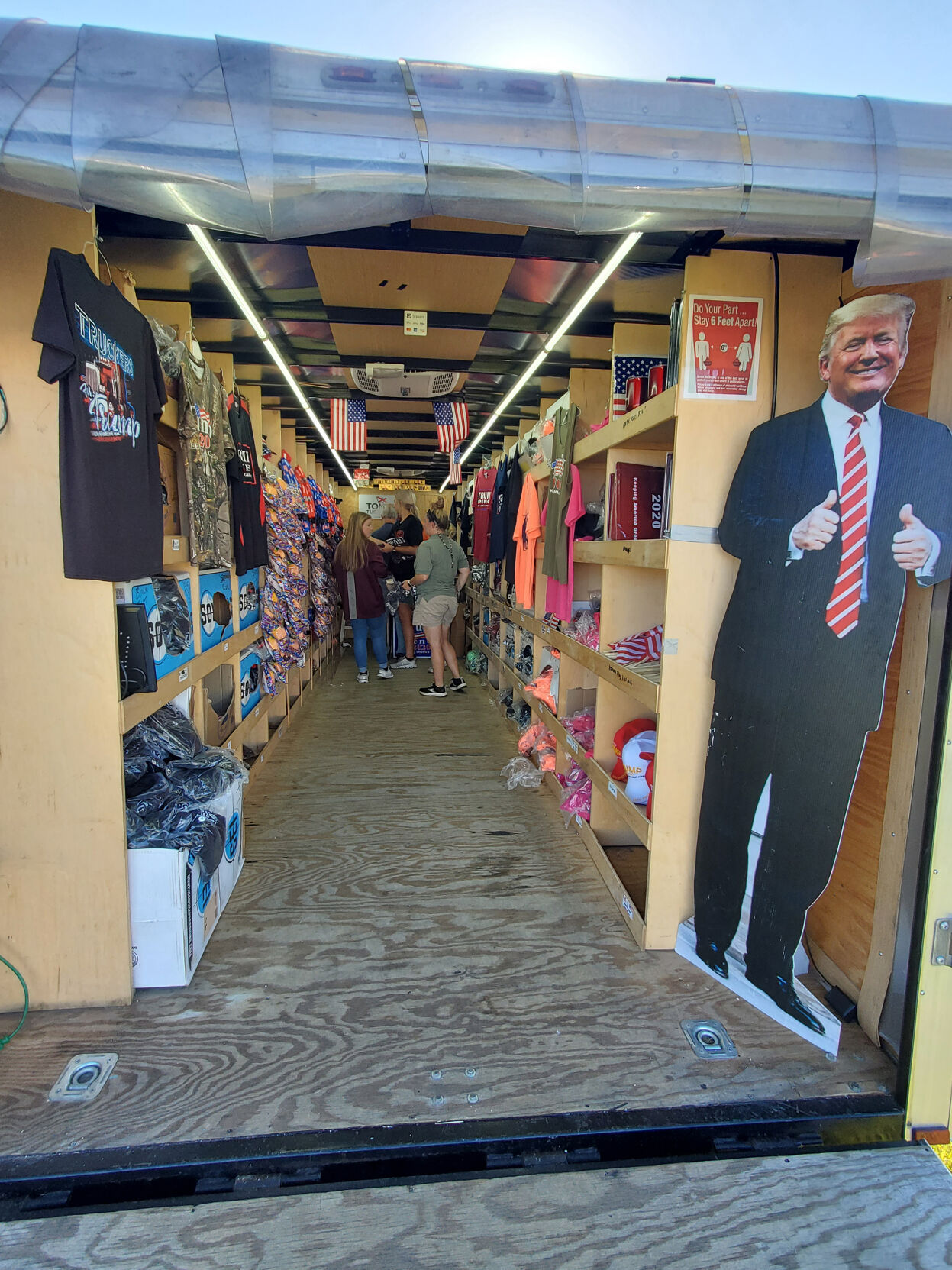 PHOTOS: Trump Bus in Alex City through Saturday