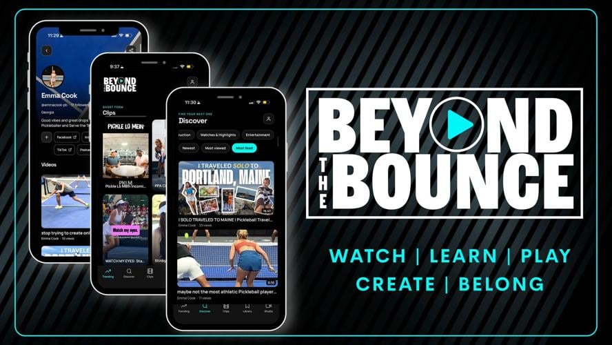 The Beyond the Bounce social platform is now live with a mobile app coming soon.