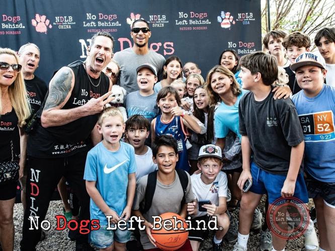 Founder Jeff Beri with NBA Champion Josh Hart of the New York Knicks, Event Attendees
