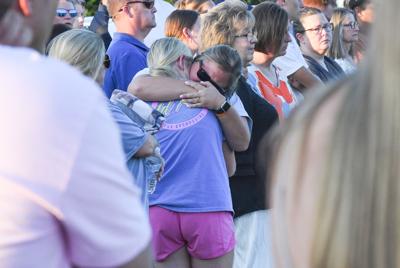 A FOND FAREWELL: Community gathers to pray for Reed Smith