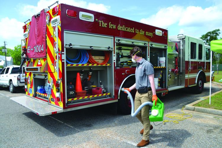 SERVPRO cleans first responder vehicles