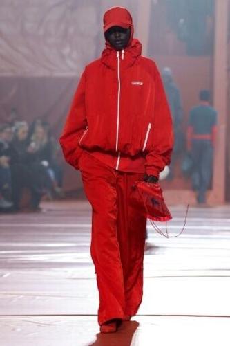 South Sudan's Nyaduola Gabriel presents a creation for Lacoste at Paris Fashion Week this month