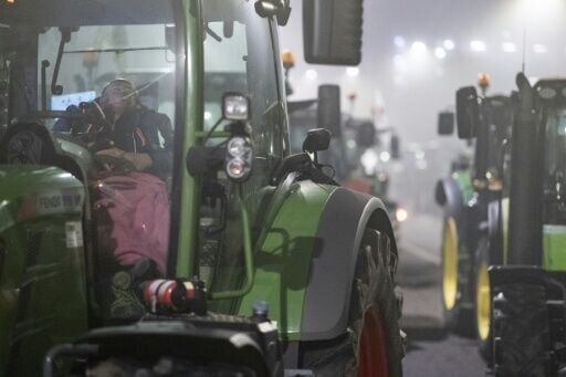 Hundreds of farmers had gathered with tractors outside the parliament building ahead of Wednesday's vote