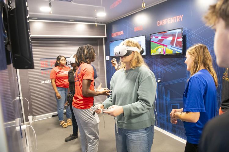 PHOTOS: Be Pro Be Proud trailer visits Tallassee High School