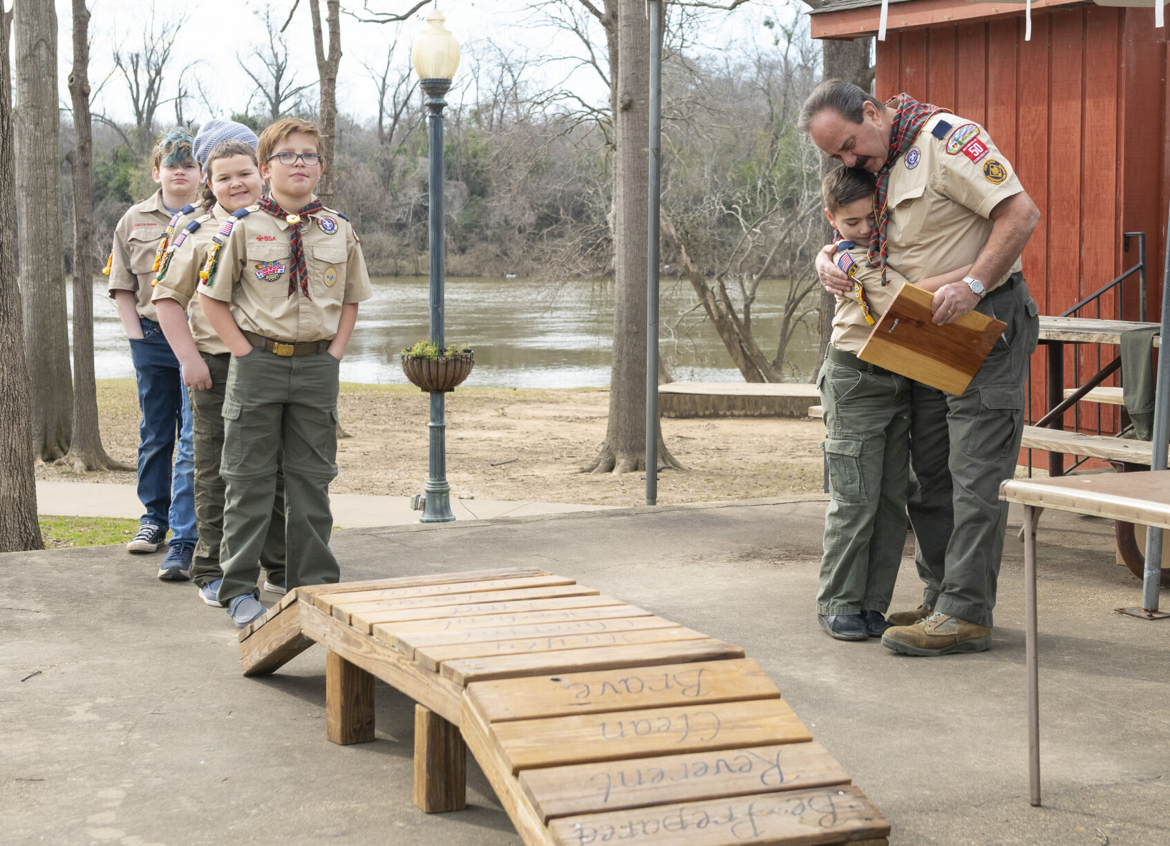 PHOTOS: Cub Scouts crossover