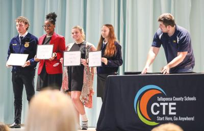 Career Tech students honored at Edward Bell award night