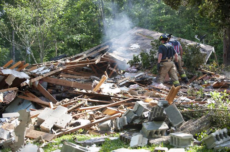 PHOTOS: Home Explodes in Coosa County
