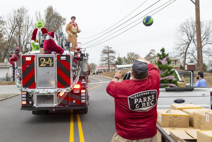 Fire Truck Santa