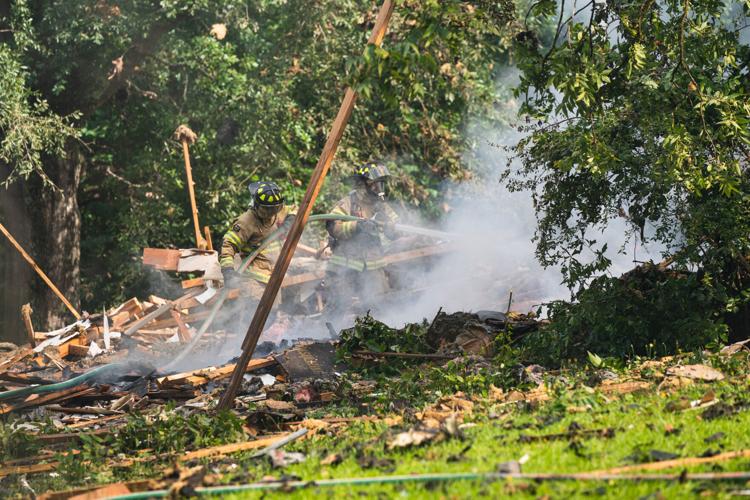 PHOTOS: Home Explodes in Coosa County