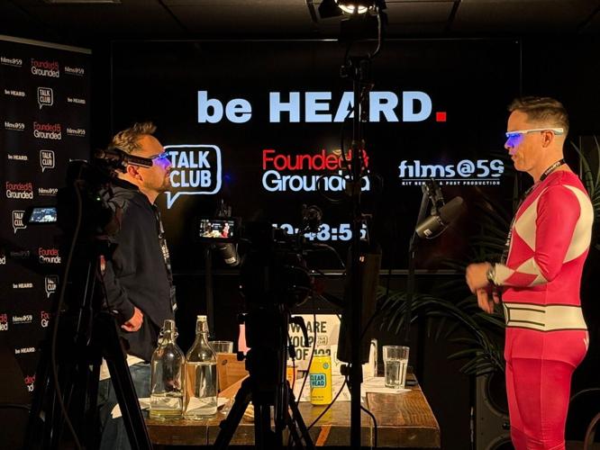 Podcaster sets world record after completing 70 interviews over 56 hours