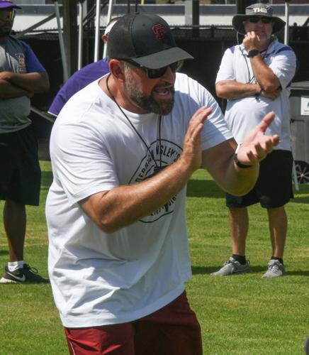 PHOTOS: Derrick Ansley hosts football camp at Tallassee