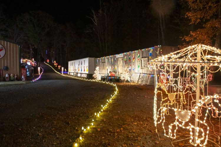 PHOTOS: Christmas Lights at Big Bear Lodge