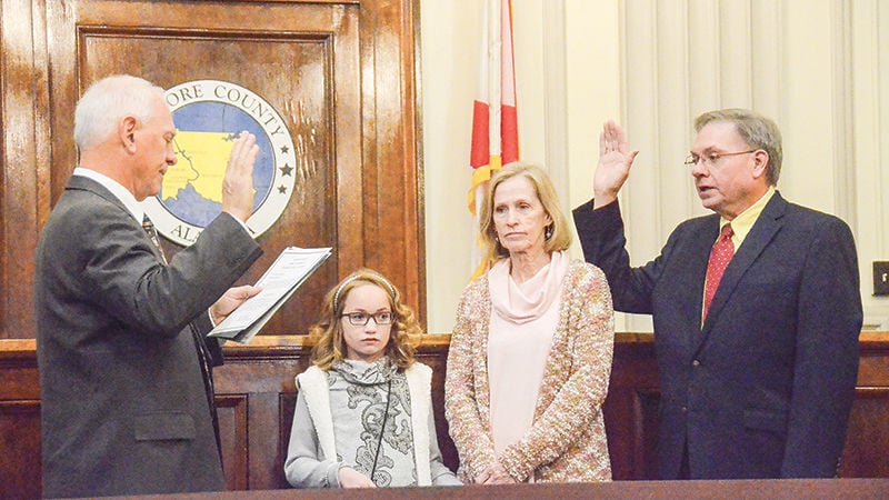 John Thornton sworn in as Elmore County probate judge