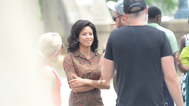 PHOTOS: "Son of the South" filming at Bibb Graves Bridge