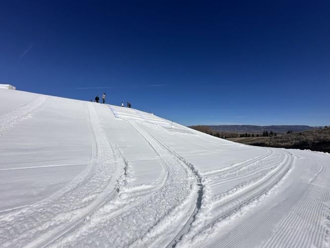 Soldier Hollow invested $300,000 in the Snow Secure system, which utilizes quick-deploying, weatherproof insulation mats to protect a football-field-sized snow resource through the summer heat. (Credit: Courtesy Utah Olympic Legacy Foundation)