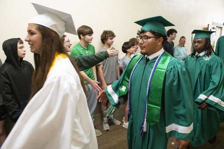 PHOTOS: Holtville High seniors walk through elementary, middle and high schools