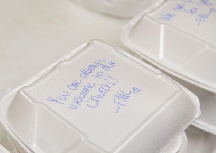 PHOTOS: First Methodist Church of Tallassee serves free meals.