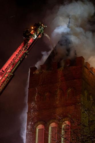PHOTOS: Fire at First United Methodist Church