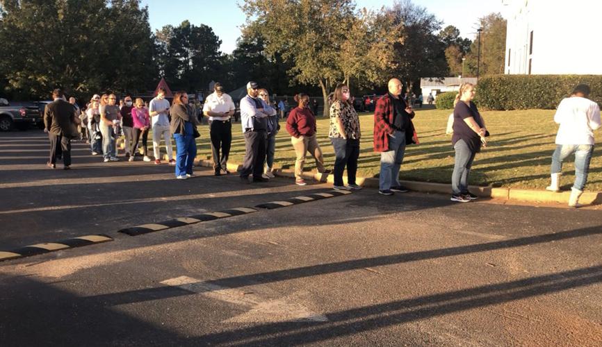 How many people voted in Elmore County?