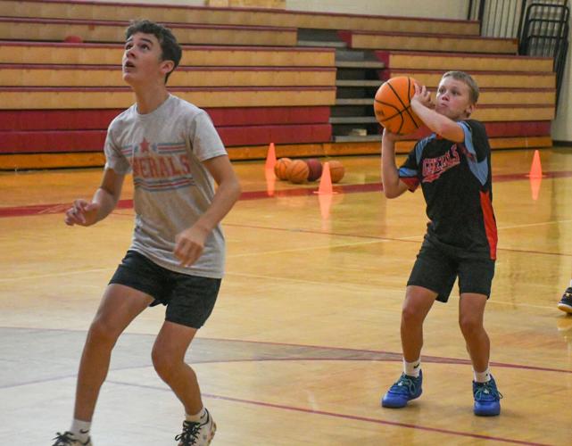 PHOTOS: Klark James hosts basketball camp in New Site