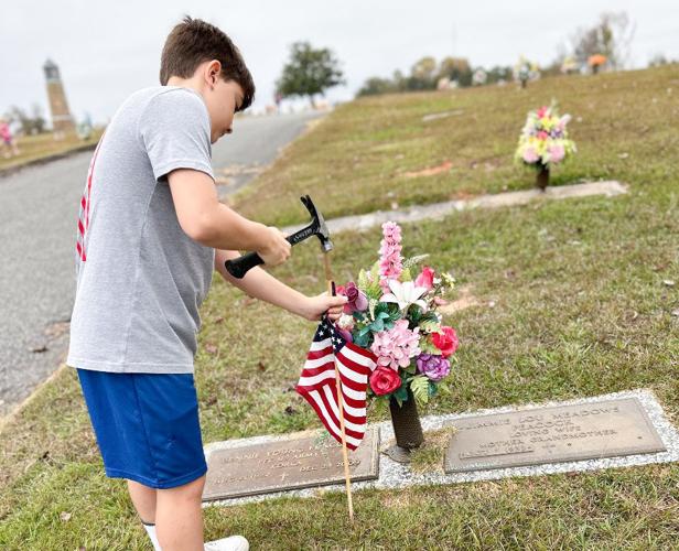 Radney Funeral Home honors veterans through grave markings