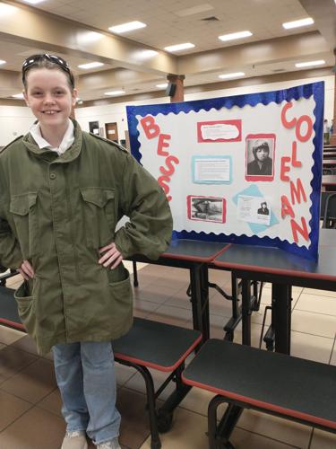 Local schools put on living wax museum for Black History Month