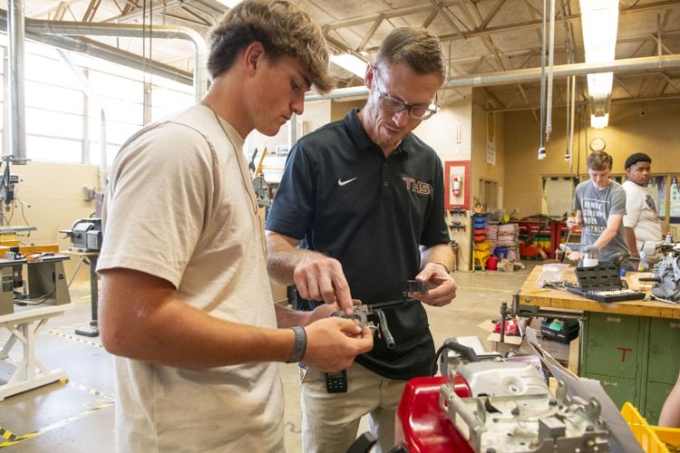 PHOTOS: Tallassee High School small motors class