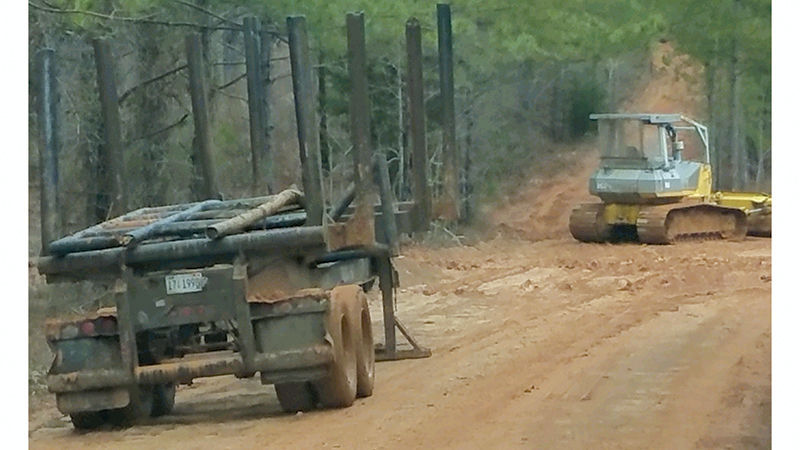 Logging activity makes 6 miles of roads impassable in Tallapoosa County, official says