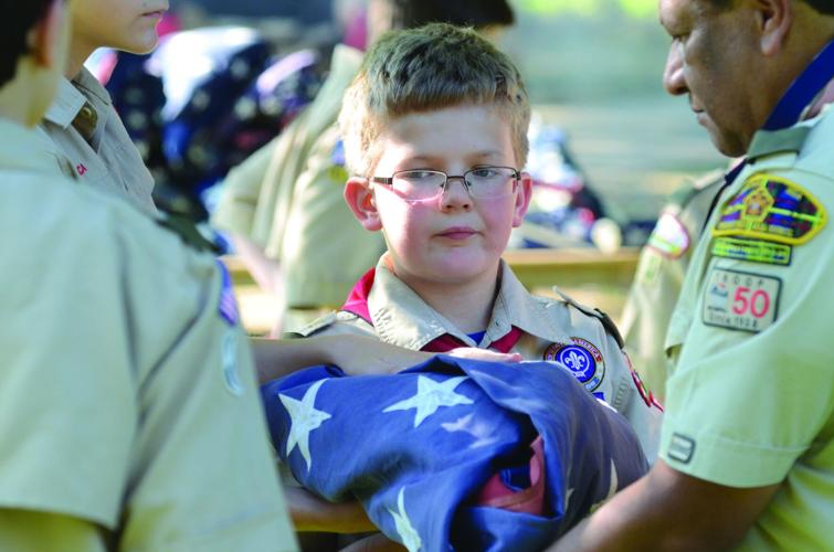PHOTOS: Local Boy Scouts troop holds Flag Day ceremony at Gold Star ...