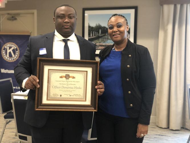 Officer honored for dedication, willingness to serve