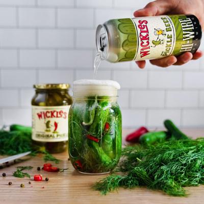 Wickles Pickles flavor now available in a beer can