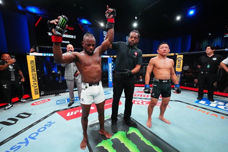 Monster Energy’s Manel Kape Stops Kyoji Horiguchi at UFC Fight Night 279 in Las Vegas