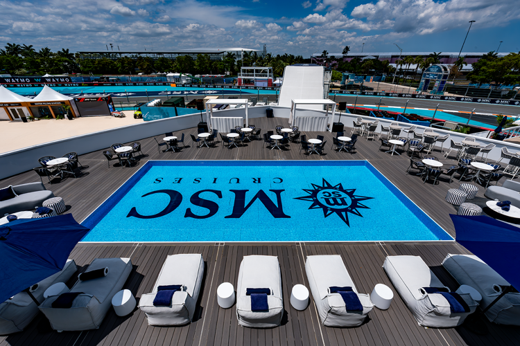 MSC YACHT CLUB EXPERIENCE TRACKSIDE AT 2026 FORMULA 1® MIAMI GRAND PRIX