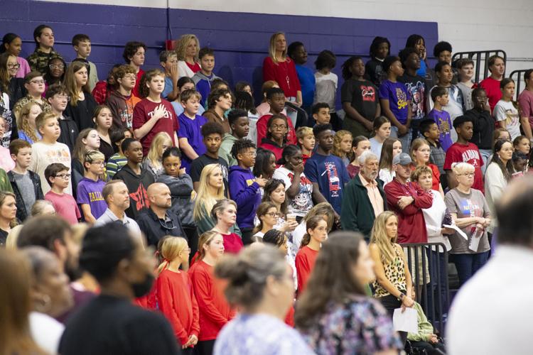 PHOTOS: Southside Middle School Veterans Day program