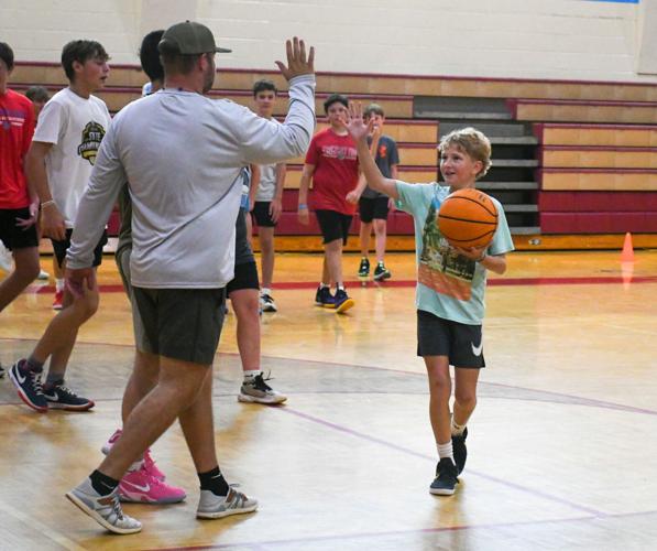 PHOTOS: Klark James hosts basketball camp in New Site