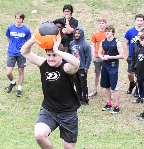 PHOTOS: Dadeville still working despite not having coach