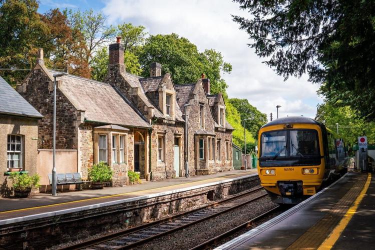 £365k home for trainspotters is old station on picturesque railway line
