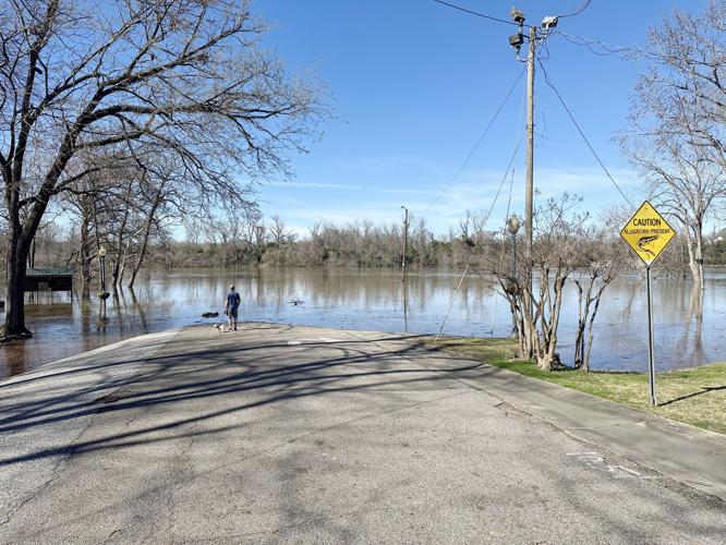 PHOTOS: Coosa River over its banks in Wetumpka