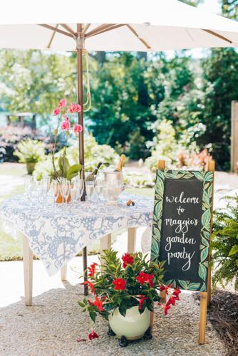 A Garden Party at Lamberth's Lakeside Gazebo