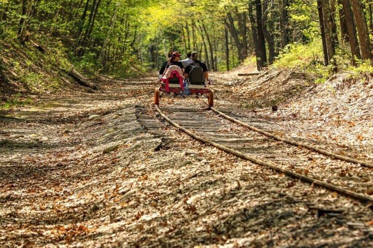 Woodsy Rail Bike Adventure