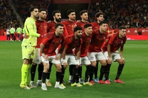 Egypt's national anthem was jeered ahead of the 0-0 draw with Spain in Barcelona