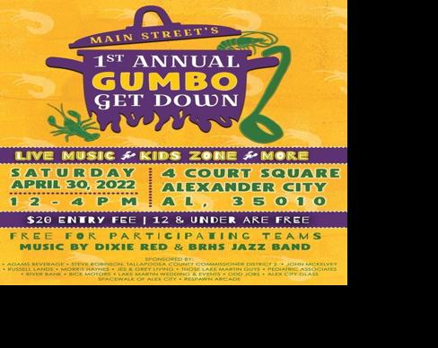 First Annual Gumbo Get Down set for Saturday