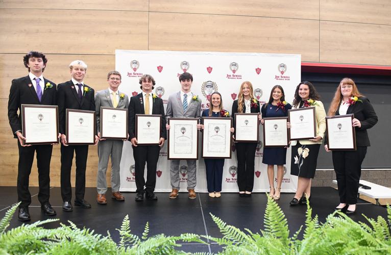 Cliff Williams / TPI All of the category and overall winners of the 2026 Joe Sewell Memorial Award pose for a photograph.