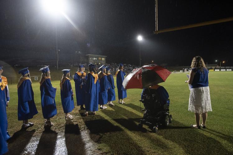 PHOTOS: Rain doesn't stop Reeltown Class of 2021 from graduating