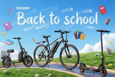 iScooter electric scooters offer a smart and convenient commuting solution for students returning to school across Europe.