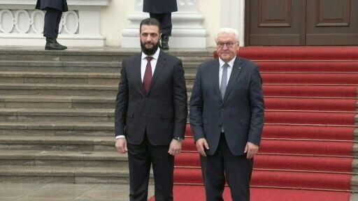 German president greets Syrian counterpart in Berlin